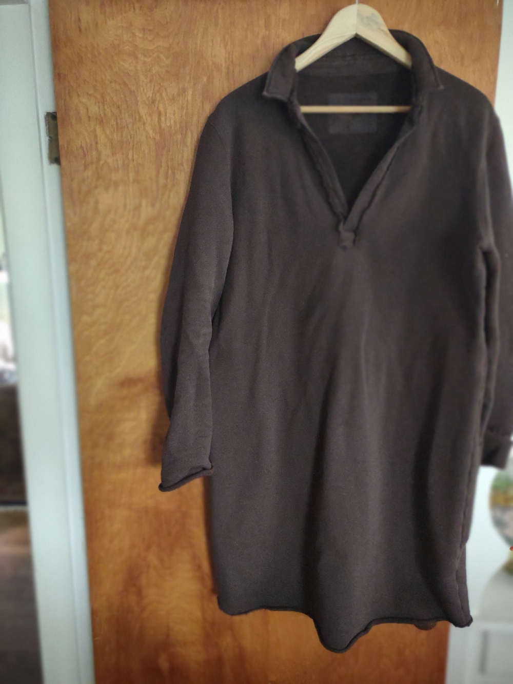 Frank & Eileen Women's Brown Sweatshirt Dress